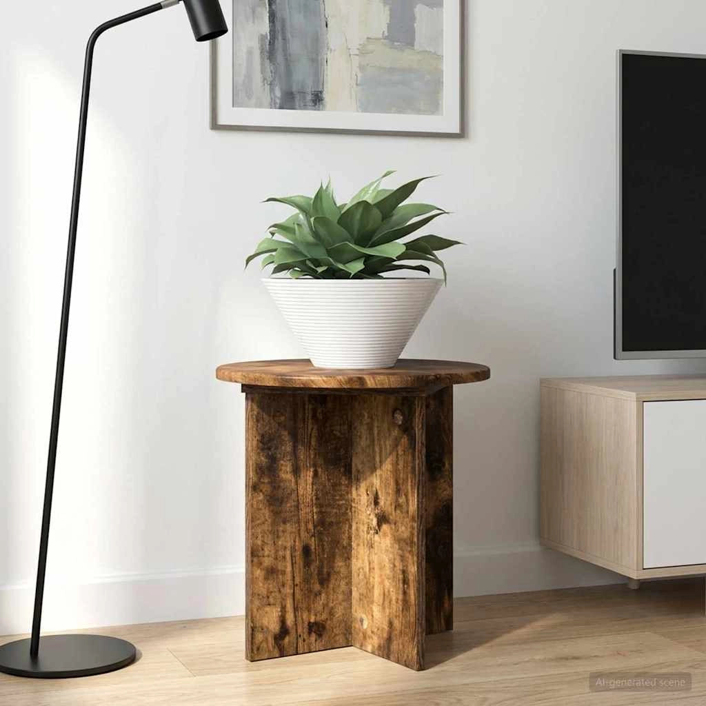 Supporto per piante 2 pz Rovere Fumo 40 x 40 x 40 cm 899731