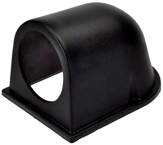 Dashboard Meter Pod Universale Meter Sostegno - Nero - Adatto per 52mm Misure - Flessibile nell'Uso - Ideale per Auto