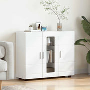 Credenza-Buffet-Armadio da cucina Bianco 55,5 x 29 x 100 cm Legno multistrato