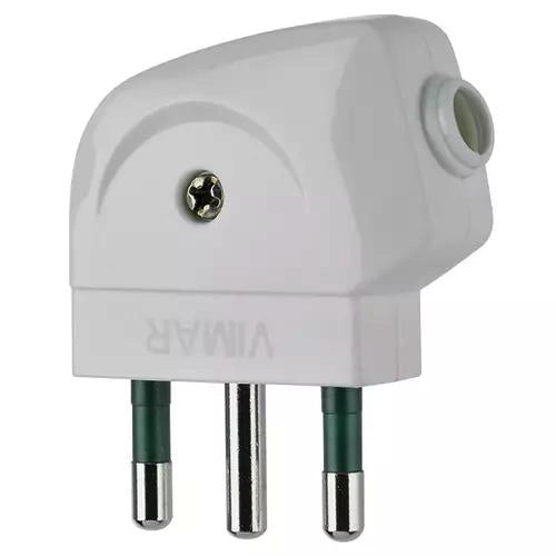SPINA 2P+T 16A S17 90° BIANCO