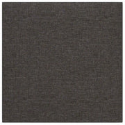 Testiera | Testata da Parete 12 pcs Grigio scuro 30 x 30 cm Tessuto