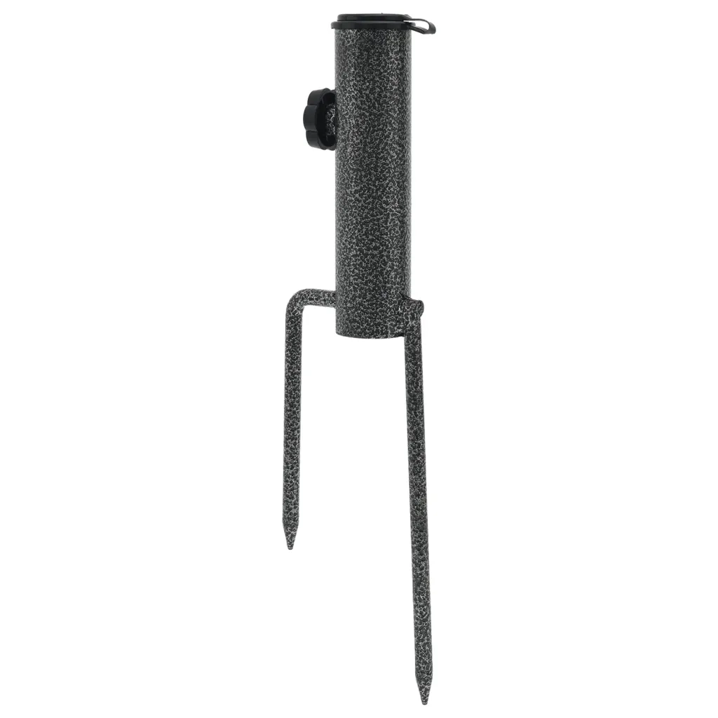 Supporti Ombrellone con Picchetti 2pz 9x35cm Acciaio Zincato 4003381