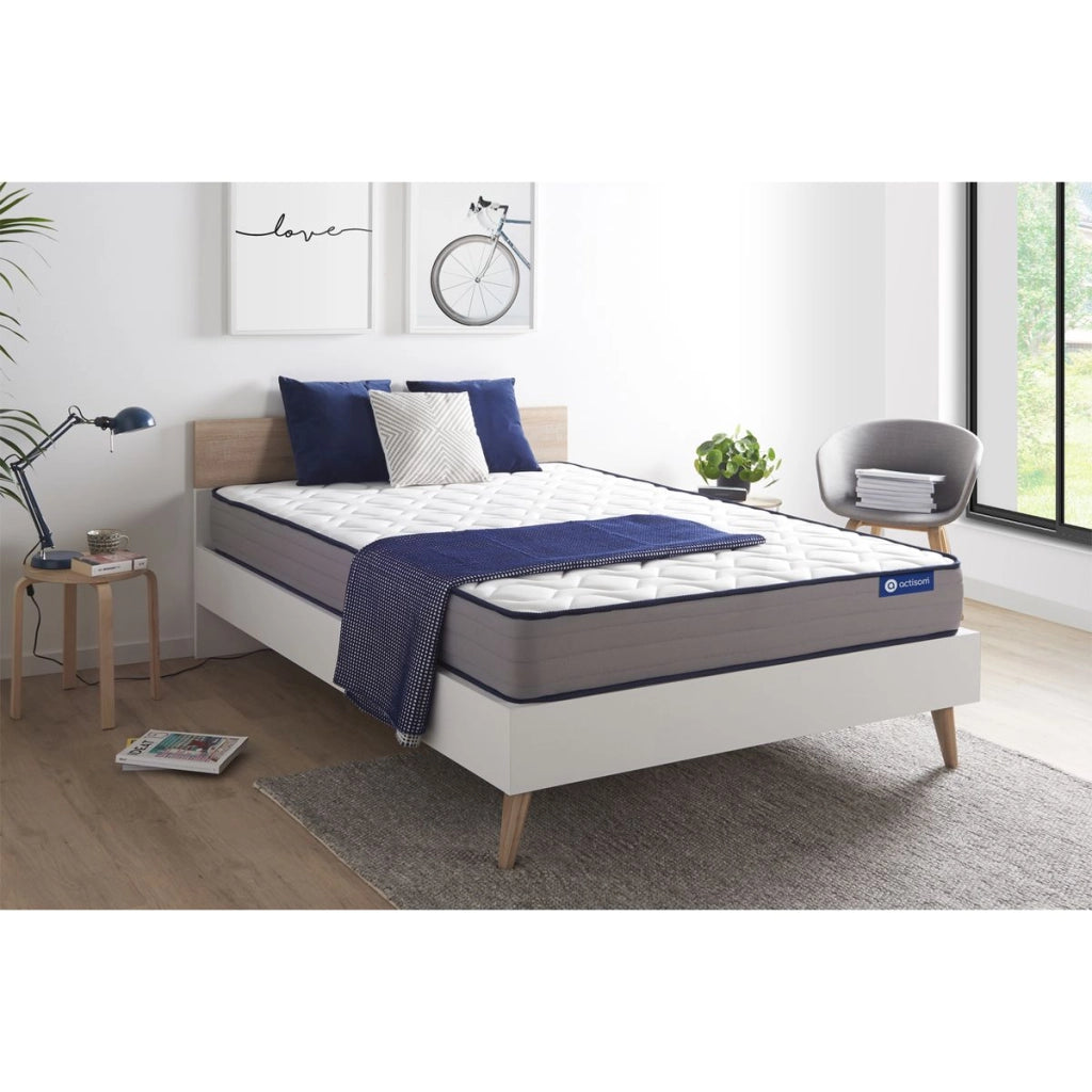 Materasso matrimoniale Actilatex form 200x200cm - Spessore : 22cm - Lattice e memory foam - Rigido