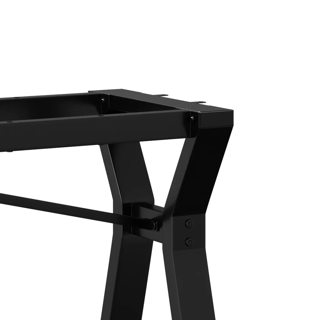 Telaio Gambe a Y per Tavolo da Pranzo 40x40x73 cm in Acciaio