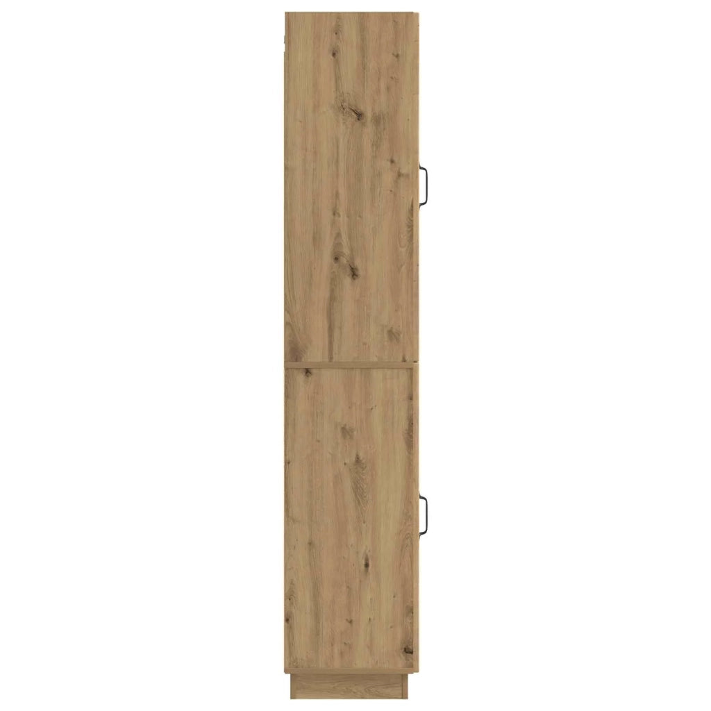 Set di armadi 2 pcs Rovere Artigianale Legno ingegnerizzato