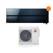 Condizionatore Mitsubishi Electric Kirigamine Style 12000 Btu MSZ-LN35VGB Onyx Black R-32 Wi-Fi Integrato