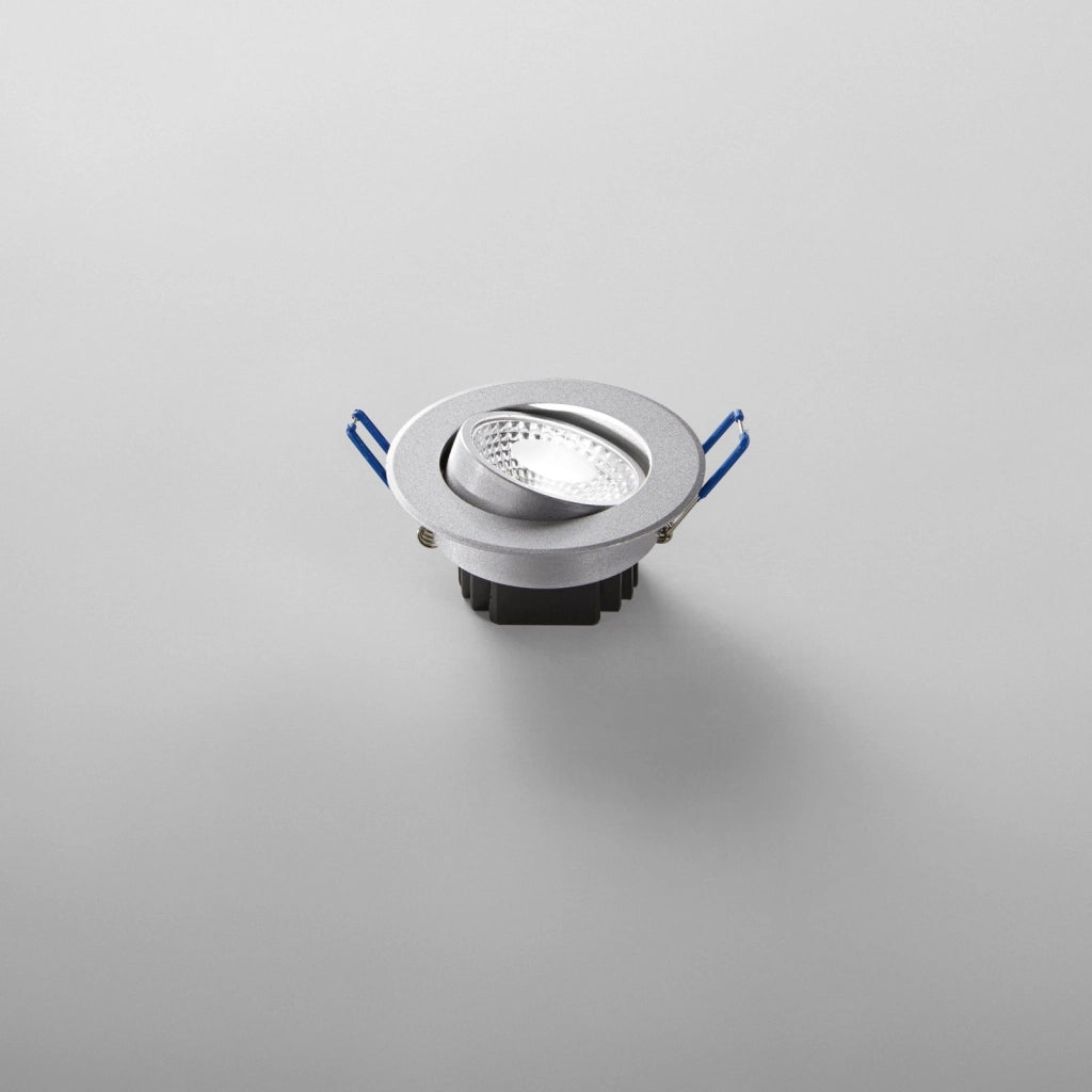INCASSO LED ORIONE NIKEL TONDO 7W 650LM 4000K 8,7X5,7CM