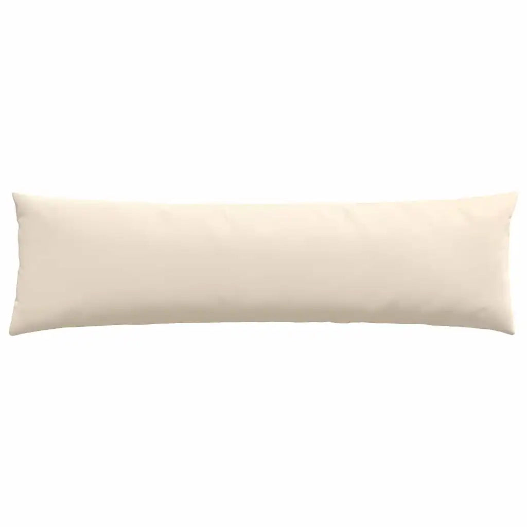Cuscini da Divano 2 pz-Set di 2 Cuscini per Sofa Beige 145 x 40 cm Tessuto