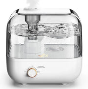 Dispositivo di raffreddamento dell'aria per camera da letto 35 ore di durata con terapia aromatica cassa ultra-stil 360° espandibile bocca di vapore automatico spegnimento bianco - 5L