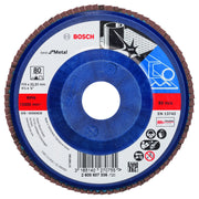 2608607336 - Disco lamellare X571, Best for Metal D : 115 mm- G : 80, diritto