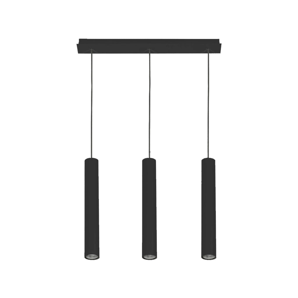 Lampadario a sospensione Nowodvorski Eye 7862 nero 3xGU10