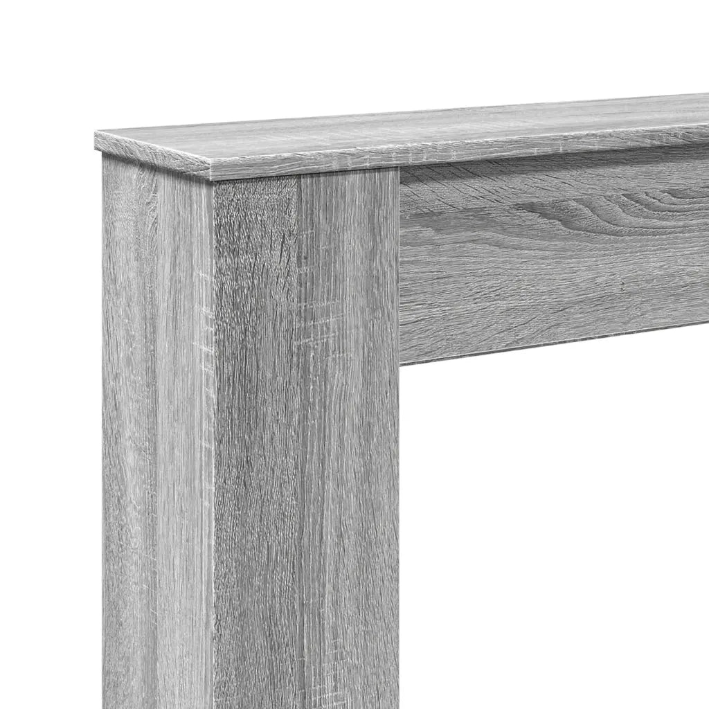 Cornice per Camino Grigio Sonoma 100x20x100 cm in Truciolato CFW6840325