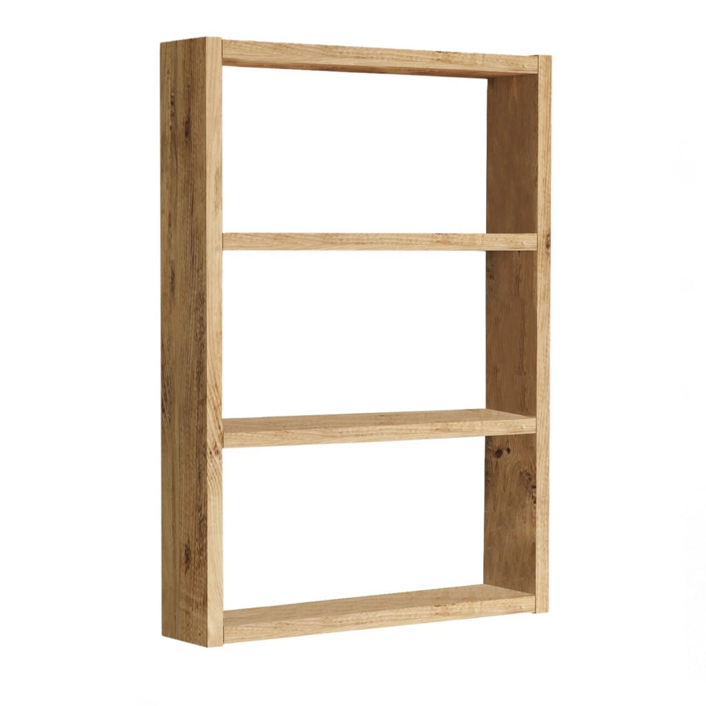 Scaffale da parete in legno "PR1" - 43 x 9 x 60 cm - Pino atlantico