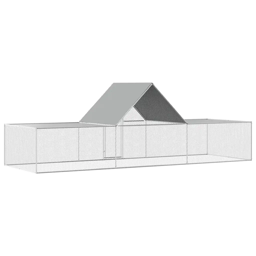 Pollaio 6x2x2 m in Acciaio Zincato cod mxl 51932
