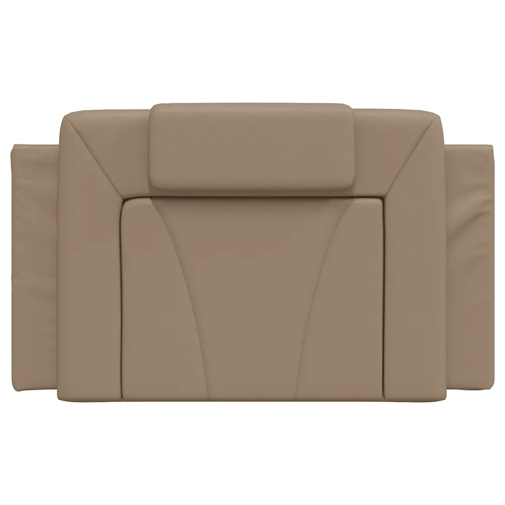 Cuscino Testiera-Cuscino per Testiera Viana Cappuccino 80 cm in Similpelle
