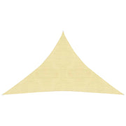 Vela ombreggiante/ombrellone 160 g/m² 2,5 x 2,5 x 3,5 m HDPE beige 02_0008952