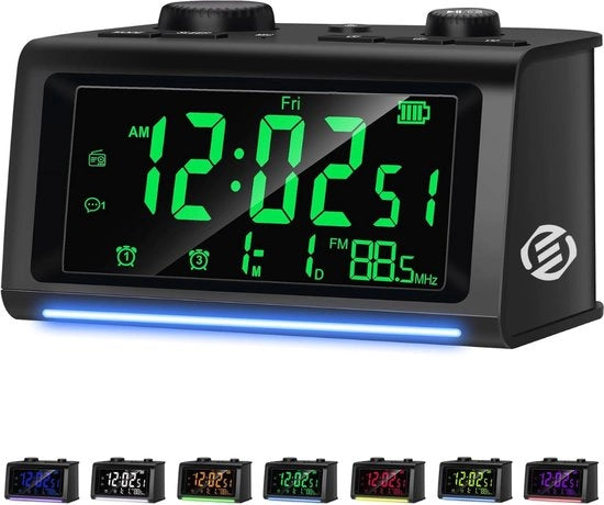 Radio Alarmando con Funzione di Risveglio - Radio a Batteria - Radio con Funzione di Risveglio - Radio a Batteria con Funzione di Risveglio - Radio DAB con Funzione di Risveglio - Radio DAB con Funzione di Risveglio