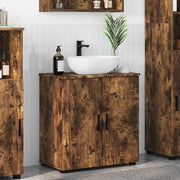 Mobile da Bagno con archiviazione Rovere fumé 61 x 35 x 64 cm