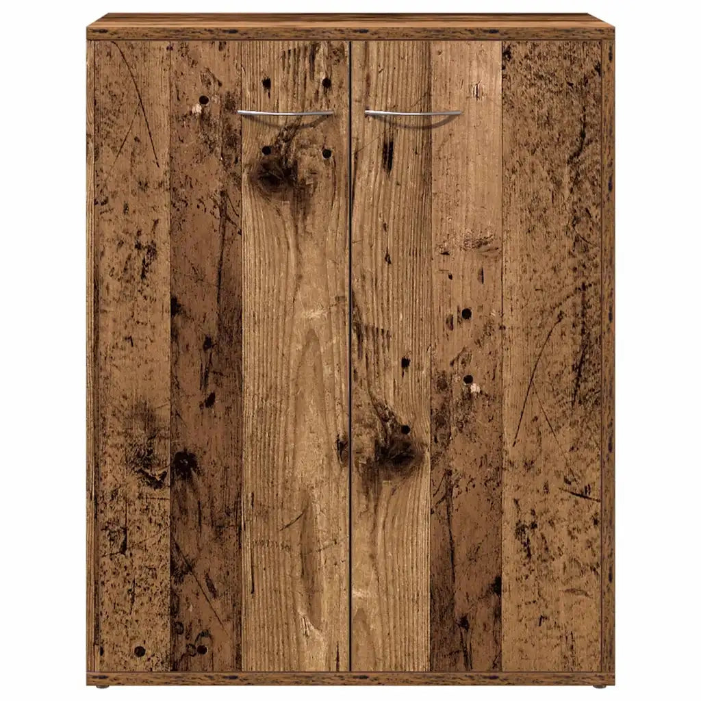 Credenza Legno Antico 60x30x75 cm in Legno Multistrato 855898