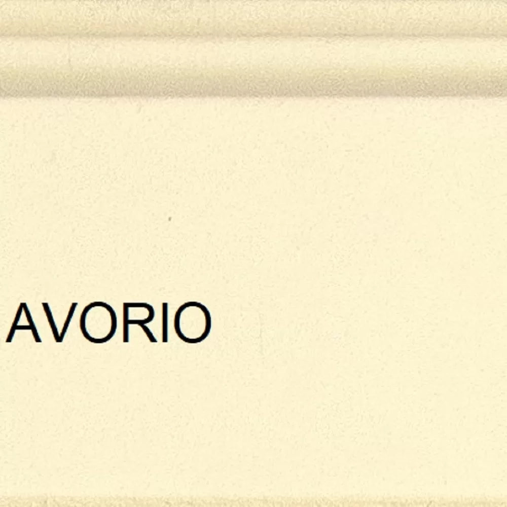 Madia credenza 4 ante 4 cassetti legno shabby avorio 196x43x98h - Mobili 2G