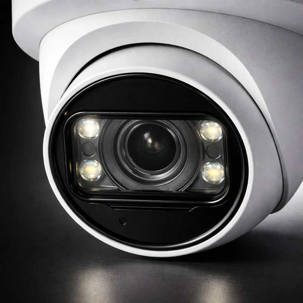 Dahua hac-hdw1500tmq-a telecamera eyeball hdcvi 5 mp ir con microfono
