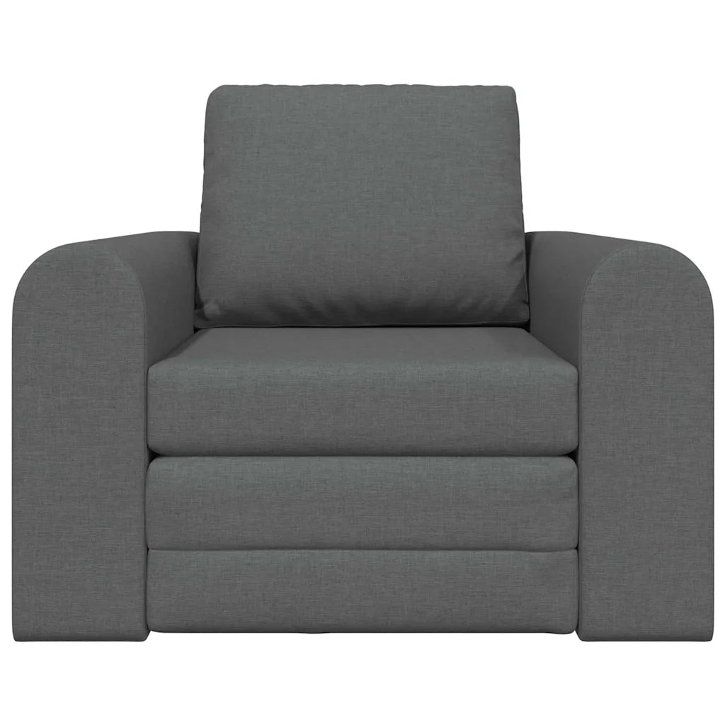 Divano letto-Sofa Letto-Daybed Grigio scuro 98 x 71 x 83 cm Tessuto