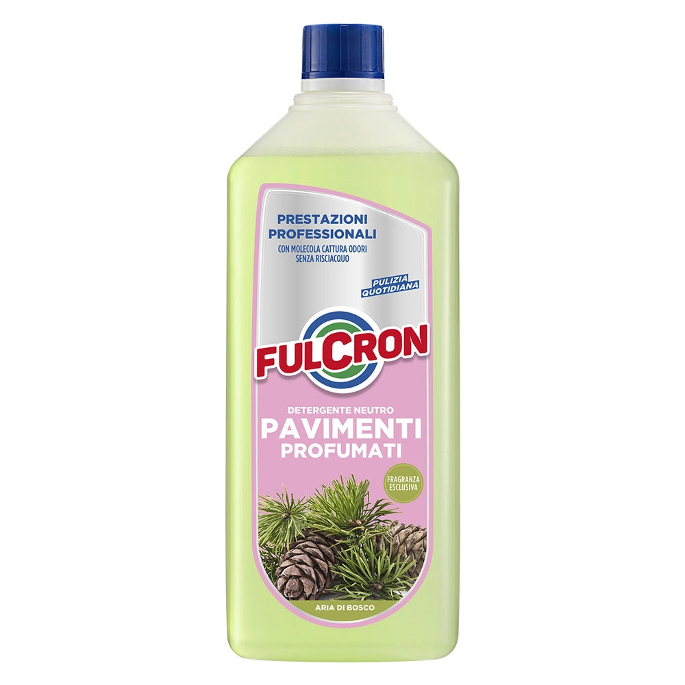DETERGENTE NEUTRO PER MULTIPAVIMENTI 'FULCRON' lt. 1 - bosco  - AREXONS