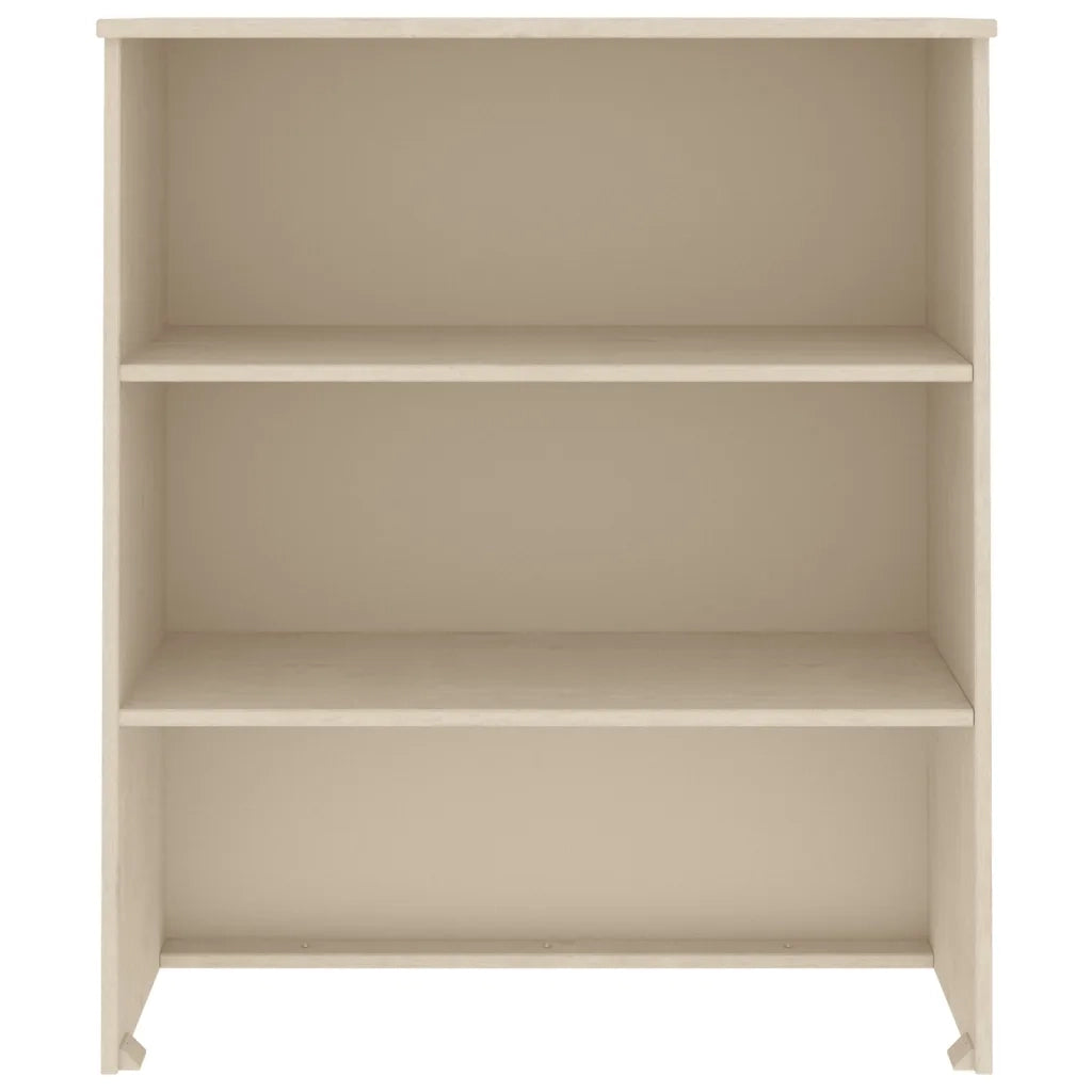 Piano Credenza HAMAR ambra 85x35x100 cm Legno Massello di Pino 340508