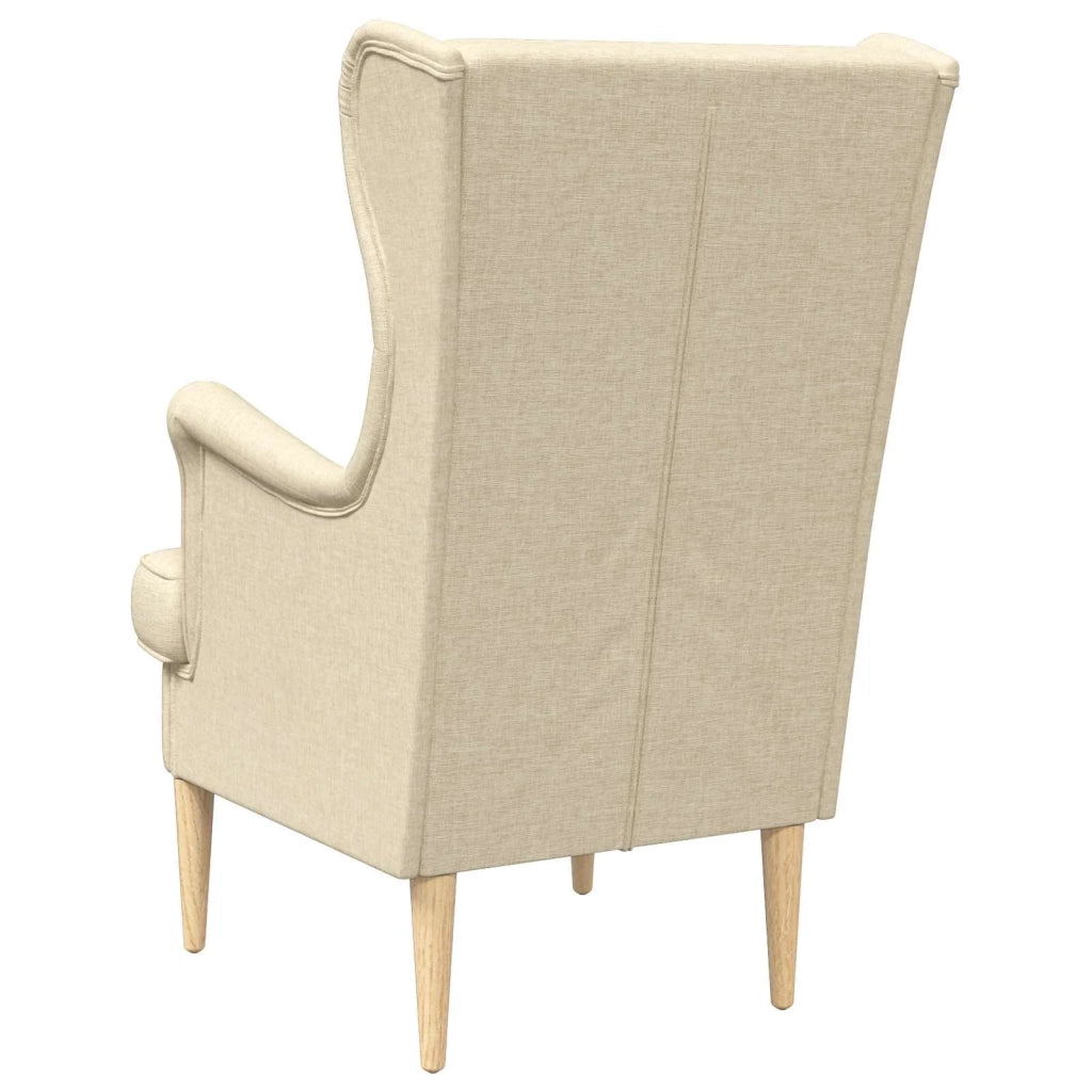 Poltrona | Sedia Relax Crema Tessuto