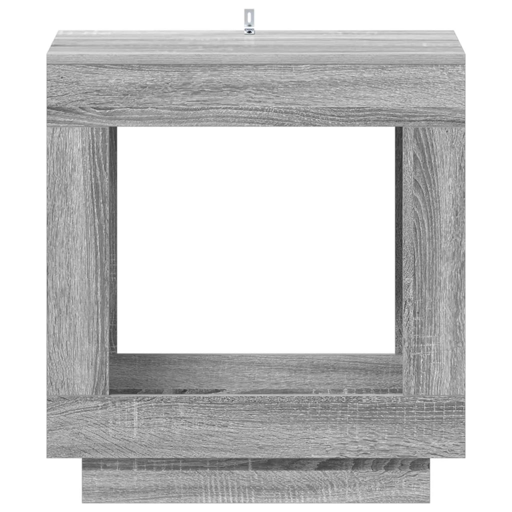Tavolo laterale Grigio Sonoma 60 x 40 x 65 cm 899900