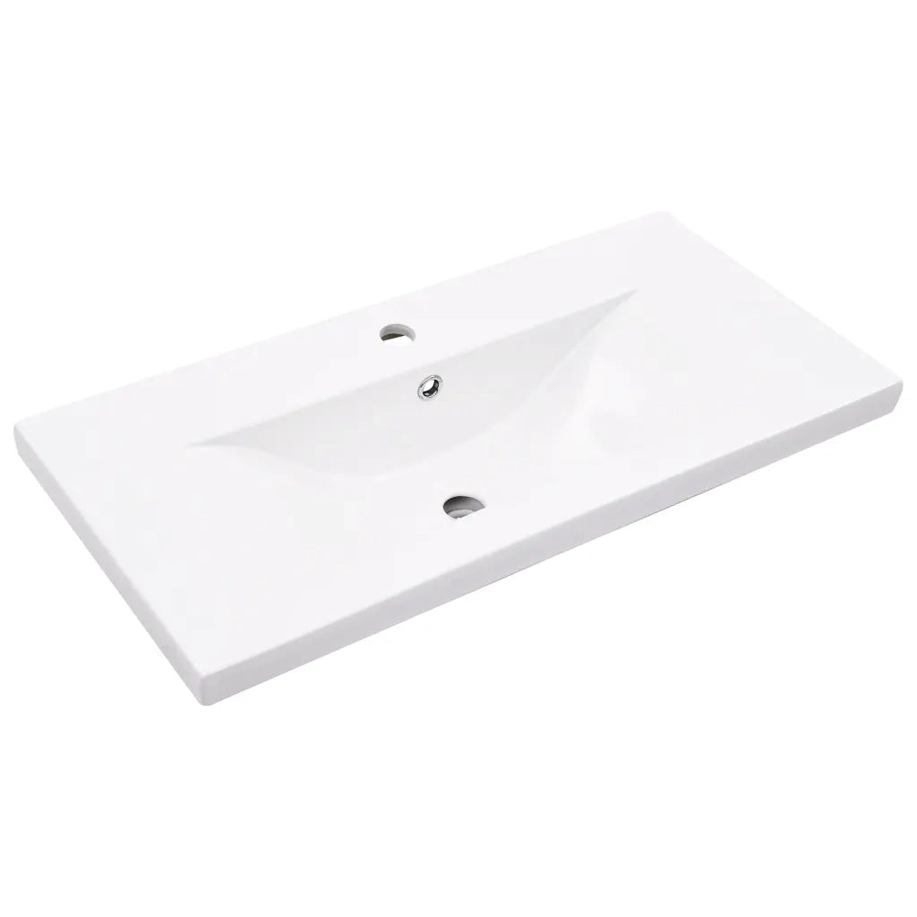 Set Mobili da Bagno 2 pz Grigio Cemento in Legno Multistrato 3324921
