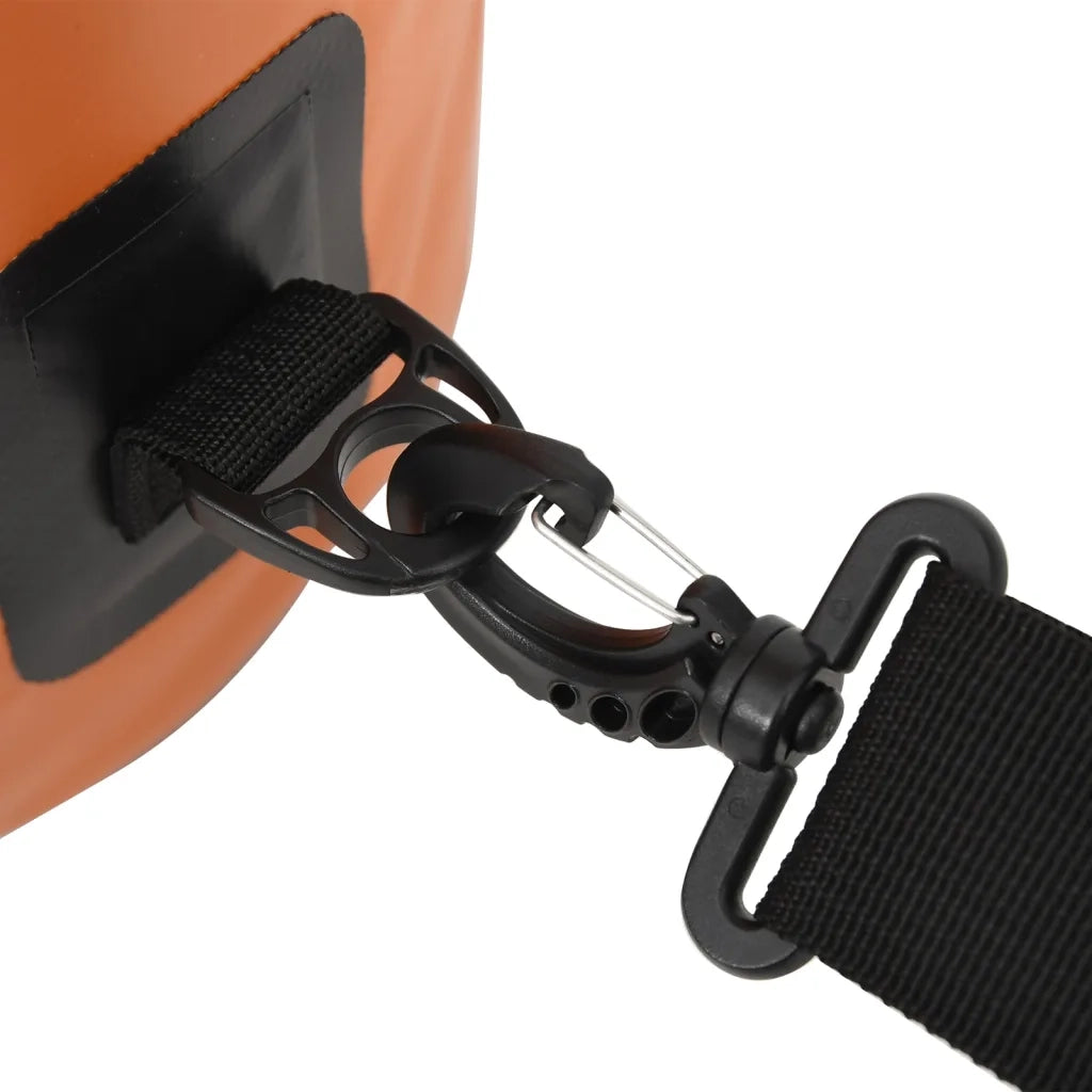Borsa Impermeabile con Cerniera Arancione 30 L in PVC cod mxl 59343