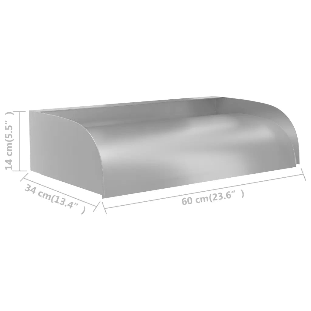 Cascata 60x34x14 cm in Acciaio Inox 304 cod mxl 59813