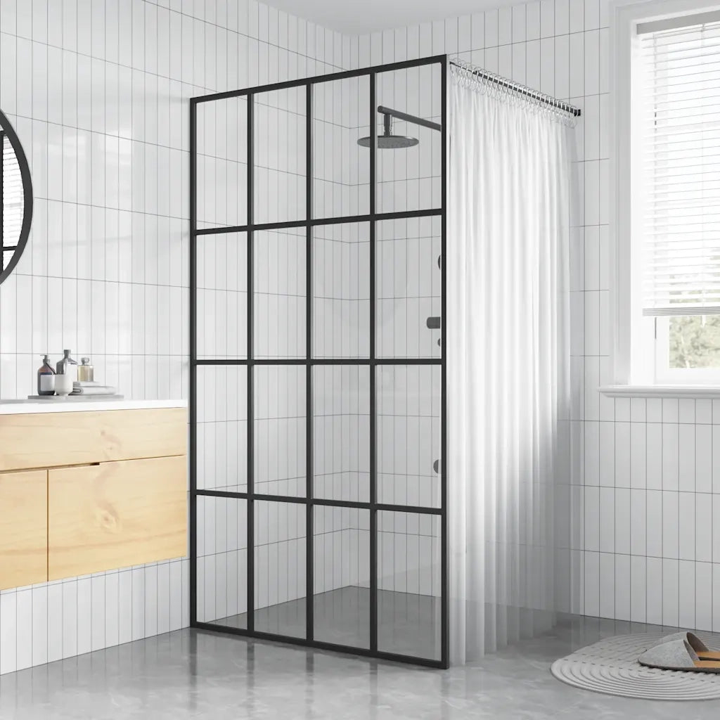 Cabina Doccia con Vetro Temperato Trasparente 80x195 cm cod mxl 43128
