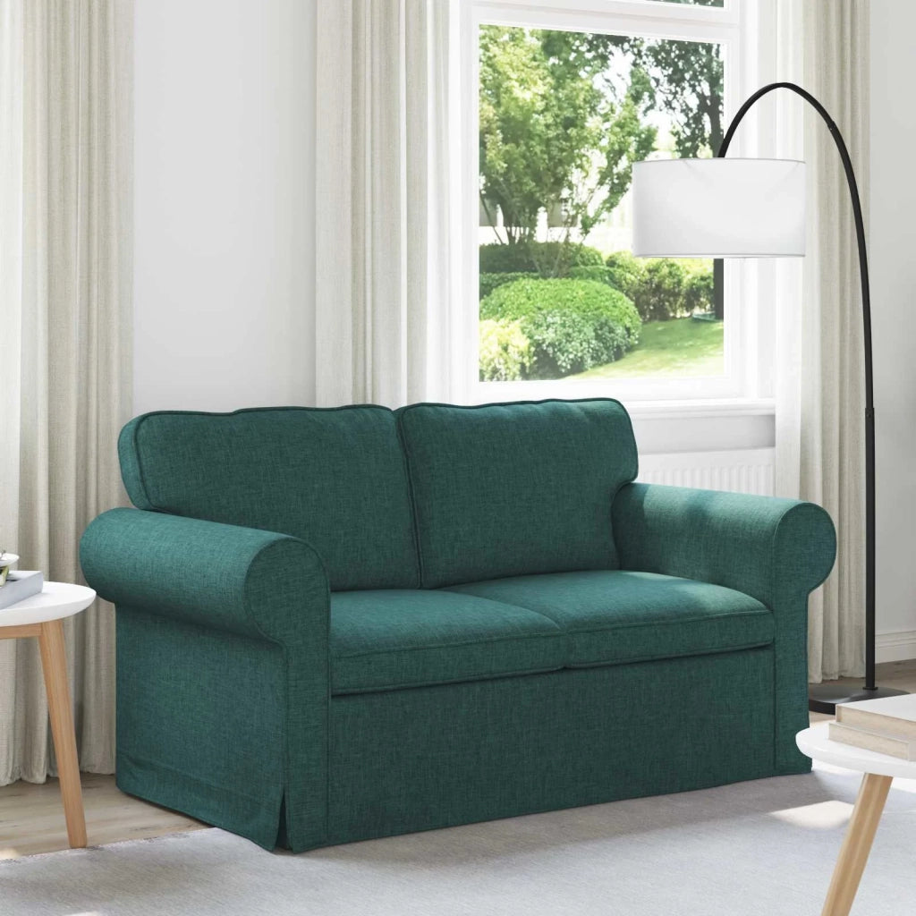 Divano Verde Scuro 155 x 82 x 80 cm Tessuto 42024302