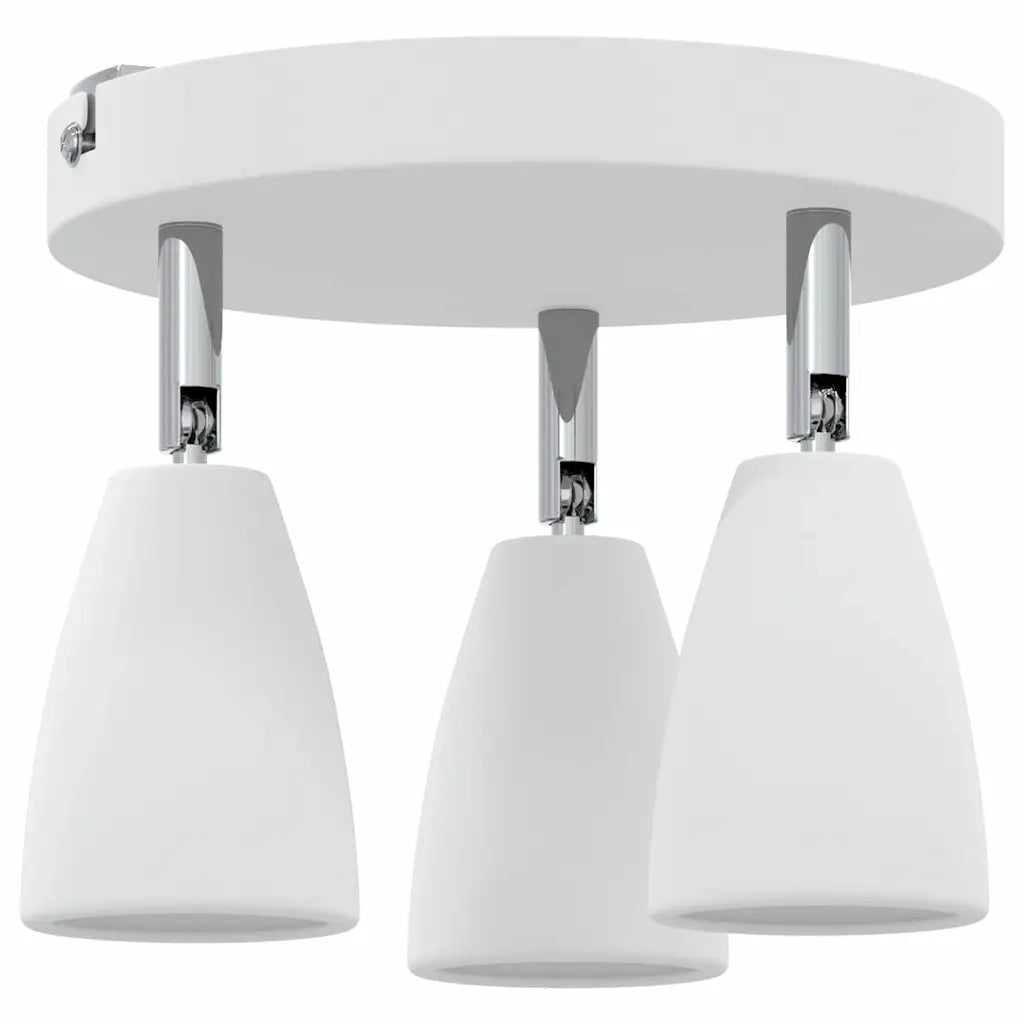 Faretto da soffitto Bianco 19 x 19 x 14,5 cm Metallo CFW5243109