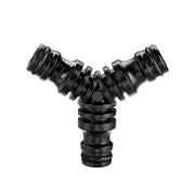DEVIATORE A 3 VIE DA GIARDINO PER TUBI CON RACCORDI QUICK-CLICK CLABER