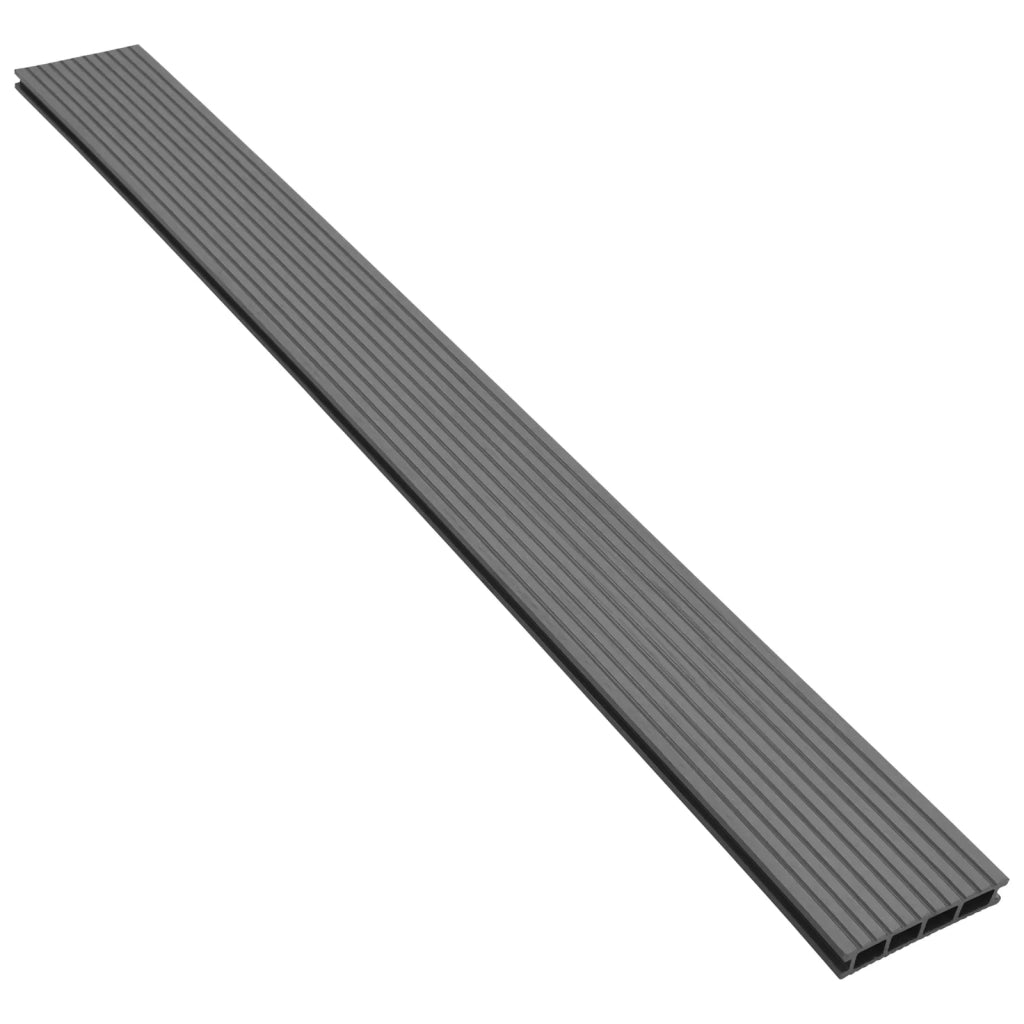 Pavimento da Deck 64 pcs Grigio WPC