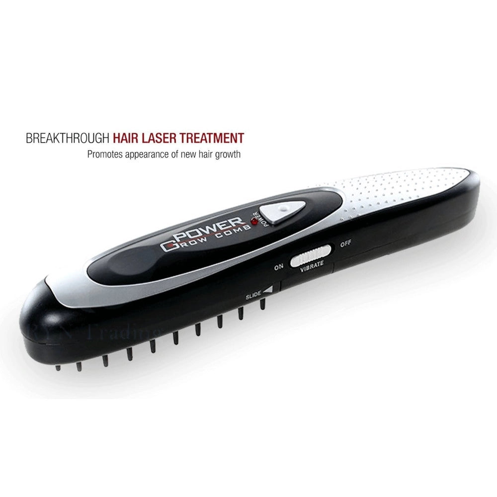 Trade Shop - Spazzola Pettine Laser Anti Caduta Capelli Elettronica Grow Comb Per Uomo Donna -