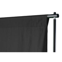 Tessuto fondo nero senza cuciture 5x3 mt studio fotografico professionale 1802007/4