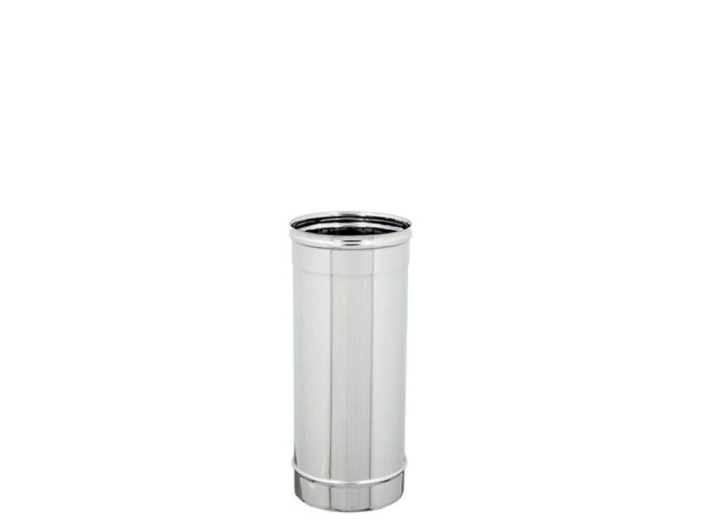 Tubo Acciaio Inox Per Canna Fumaria 50 100 Cm Diverse Misure - Zinco Calabria