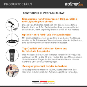 Boya HM2 Microfono palmare