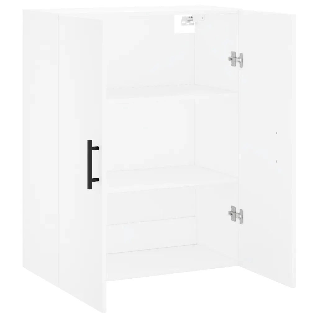 Armadietto a Muro | Mobile a Parete Bianco 69,5x34x90 cm
