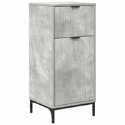 Mobile da Bagno | Armadio da bagno con cassetto Grigio cemento 39,5 x 36 x 88 cm