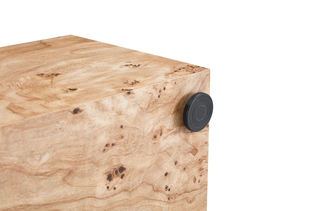 Tavolino basso multifunzionale in MDF effetto legno con superficie facile da pulire per soggiorno 100 × 59,5 × 38 cm
