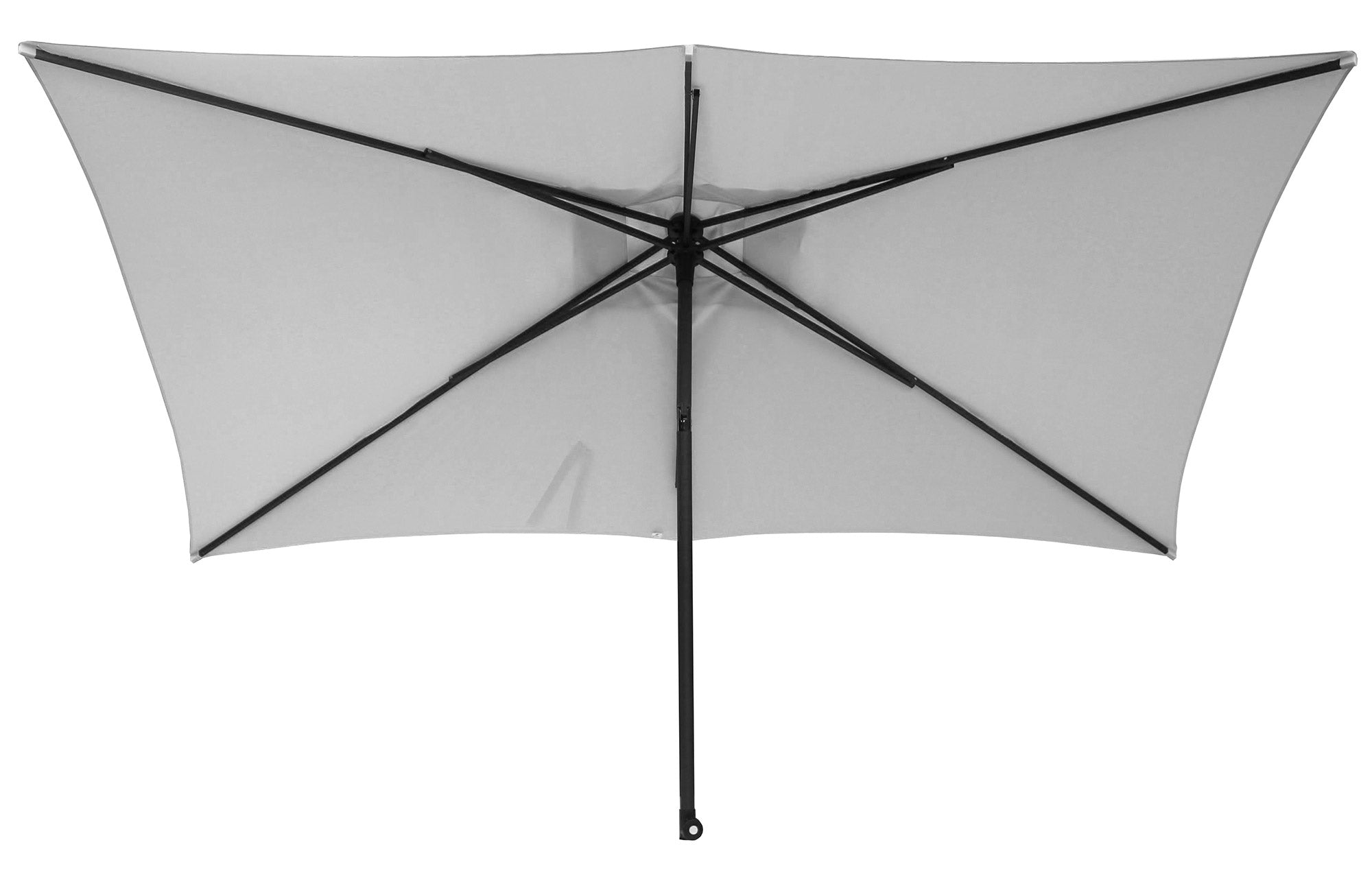 Ombrellone da Giardino 3x2 m Palo Ø35 mm in Alluminio Maffei Kronos Bianco