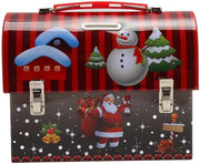 Borsa di Risparmio per Bambini con Maniglia - Cassetto di Deposito Decorativo e Pratico - Borsa di Risparmio per Ragazzi - Modello Kerstman - Codice Prodotto: [inserire codice prodotto] - Dimensioni: [inserire dimensioni] - Capacità: [inserire capacità]