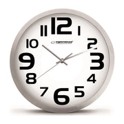Orologio da parete Esperanza EHC013W - Zurigo - Nero Orologio al quarzo ovale nero, bianco