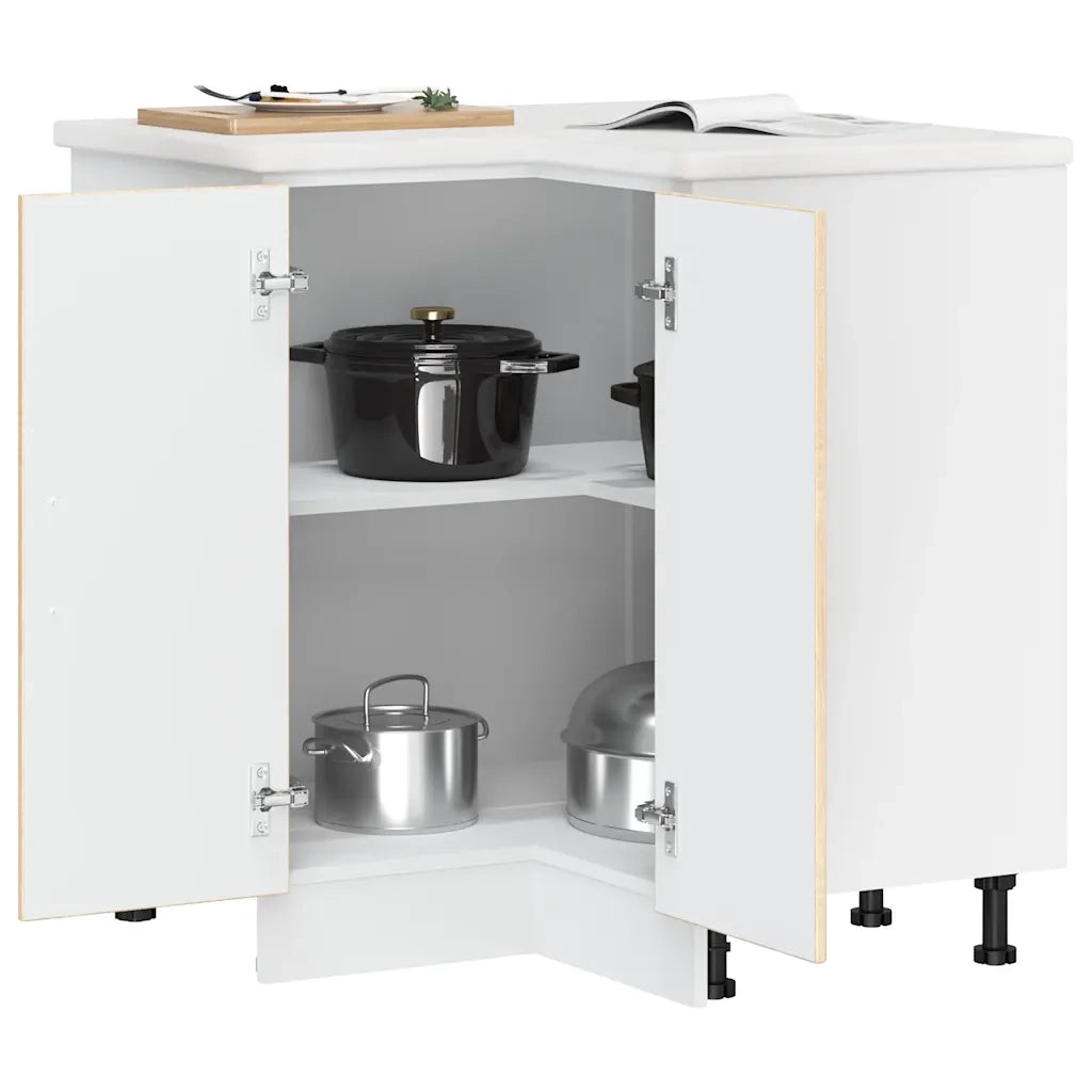 Base ad Angolo Cucina Porto Rovere Sonoma in Legno Multistrato 853990