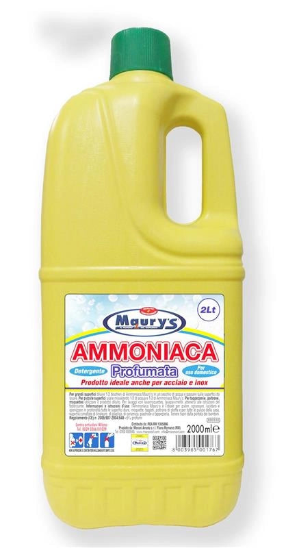 KIT SET 6 PZ MAURY'S AMMONIACA PROFUMATA 2 LT